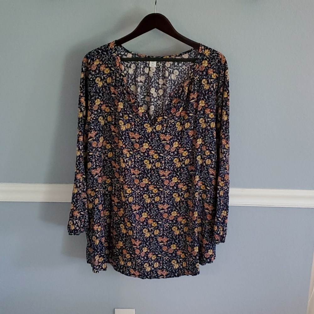 Floral tunic